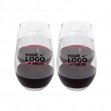 15oz Glass Stemless Wine Glasses